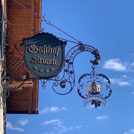 Hotel Gasthof Kroenele Lustenau Exteriör bild