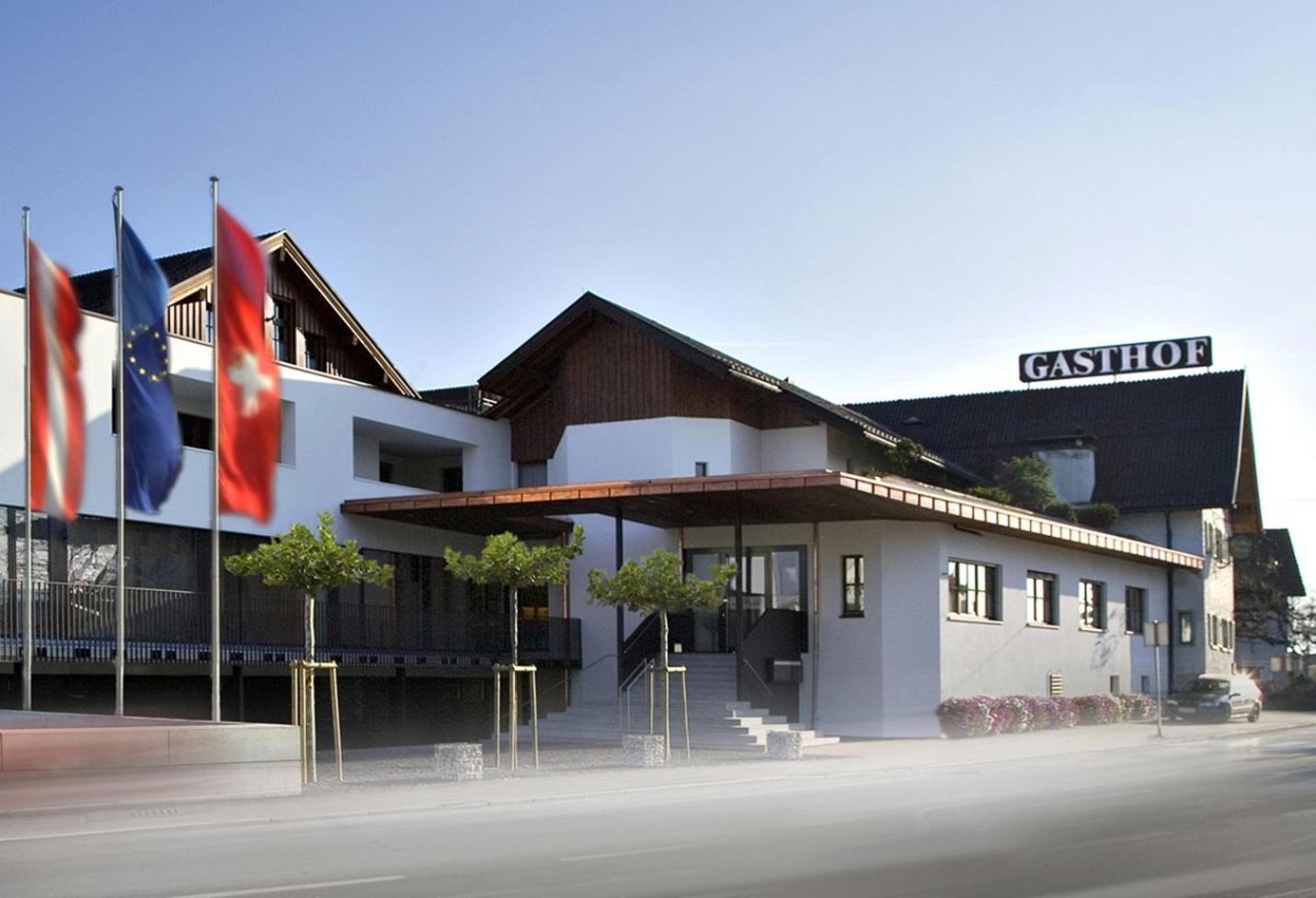 Hotel Gasthof Kroenele Lustenau Exteriör bild