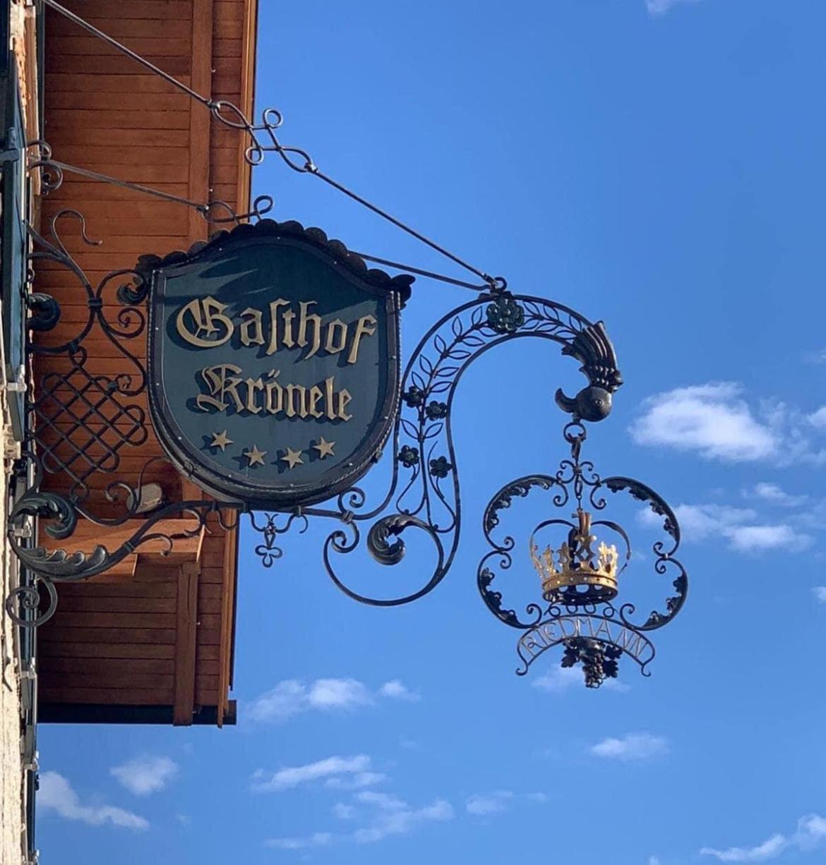 Hotel Gasthof Kroenele Lustenau Exteriör bild
